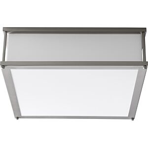 Modulo 2-Light LED Ceiling Mount in Satin Nickel