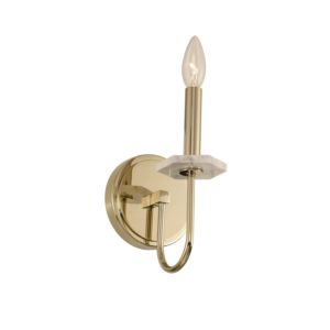Kalco Carrara 12 Inch Wall Sconce in Champagne Gold