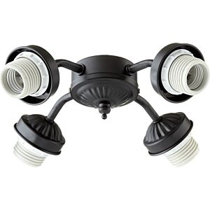 244Kits 4-Light LED Fan Light Kit in Matte Black