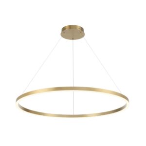 Spunto 1-Light LED Chandelier in Gold