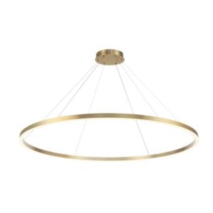 Spunto 1-Light LED Chandelier in Gold