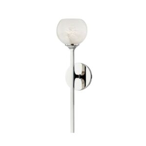 Melton 1-Light LED Wall Sconce in Polished Nickel