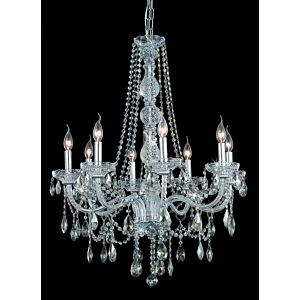 Verona 8-Light Chandelier in Chrome