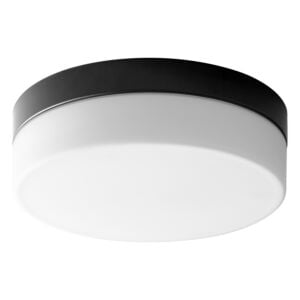 Zuri 1-Light LED Ceiling Mount in Black