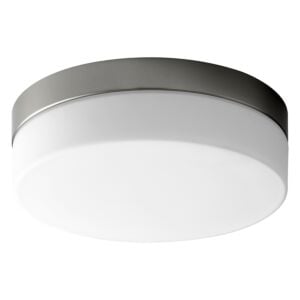 Zuri 1-Light LED Ceiling Mount in Satin Nickel