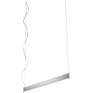 Zepp 1-Light LED Pendant in Polished Nickel