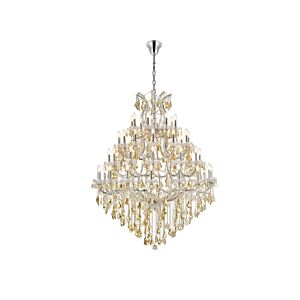 Maria Theresa 49-Light 4Chandelier in Chrome