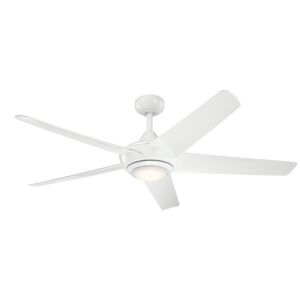 Kapono 1-Light 52" Ceiling Fan in White