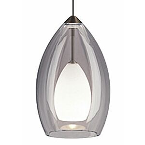 Fire 1-Light Pendant in Chrome