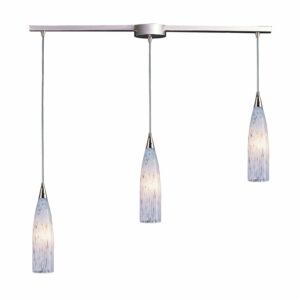 Lungo 3-Light Pendant in Satin Nickel