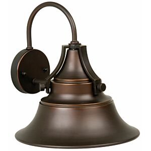 Craftmade Union 13" Outdoor Wall Light in Oiled Bronze Gilded