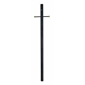 Craftmade Smooth Direct Burial 84" Outdoor Post Light Posts in Textured Matte Black