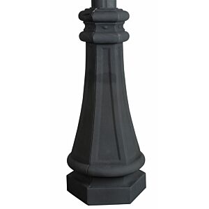 Craftmade Pole Wrap 23" Outdoor Post Light Posts in Textured Matte Black