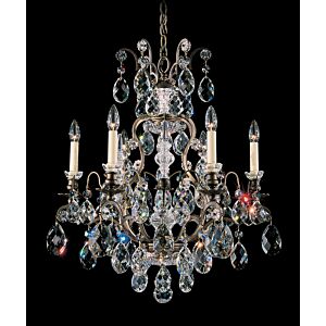 Renaissance 6-Light Chandelier in Etruscan Gold