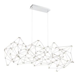 Eurofase Leonardelli 118-Light Chandelier in Chrome