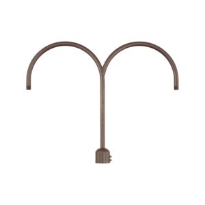 R Series Post Adapter in Architectural Bronze