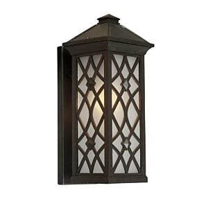 Weybridge 1-Light Outdoor Wall M in Black