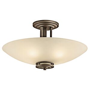 Hendrik 4-Light Semi-Flush Mount in Olde Bronze