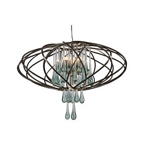 Area 51 5-Light LED Pendant in New Bronze