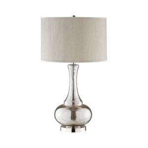 Linore 1-Light Table Lamp in Antique Mercury