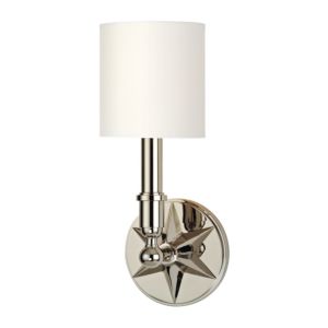 Bethesda White Shade Wall Sconce