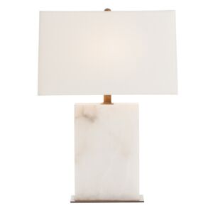 Carson 1-Light Table Lamp in White