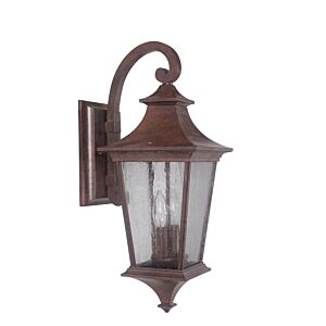 Craftmade Argent Ii 21" Outdoor Wall Light in Aged Bronze Textured