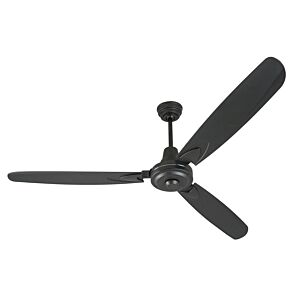 Craftmade 58" Velocity Ceiling Fan in Flat Black