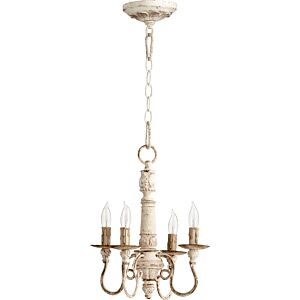 Salento 4-Light Chandelier in Persian White