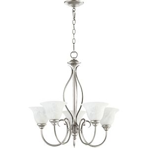 Spencer 5-Light Chandelier in Classic Nickel