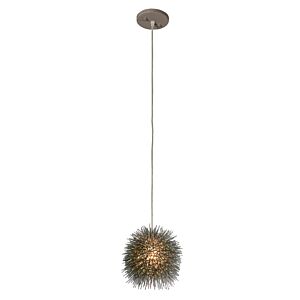 Urchin 1-Light Mini Pendant in Painted Chrome