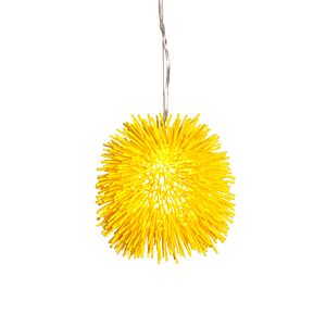 Urchin 1-Light Mini Pendant in Un-Mellow Yellow