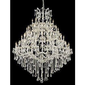 Maria Theresa 49-Light 4Chandelier in Chrome