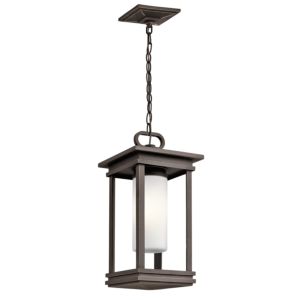 Kichler South Hope Outdoor Hanging Pendant in Rubbed Bronze