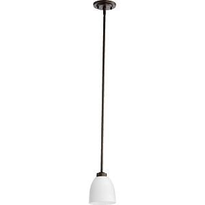 Reyes 1-Light Pendant in Oiled Bronze