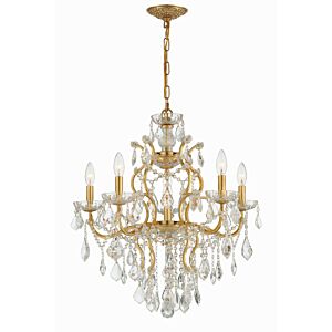 Filmore 6-Light Chandelier in Antique Gold