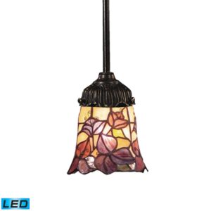 Mix-N-Match 1-Light LED Mini Pendant in Tiffany Bronze