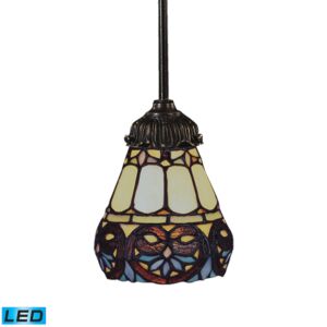 Mix-N-Match 1-Light LED Mini Pendant in Tiffany Bronze