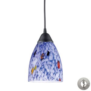 Classico 1-Light Mini Pendant in Dark Rust