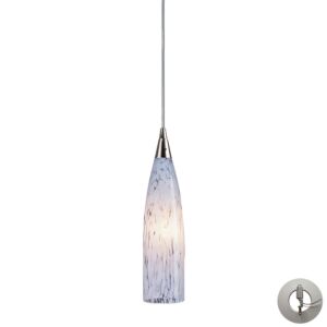 Lungo 1-Light Mini Pendant in Satin Nickel