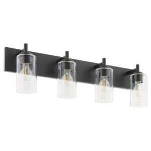 Fallstaff 4-Light Bathroom Vanity Light in Matte Black