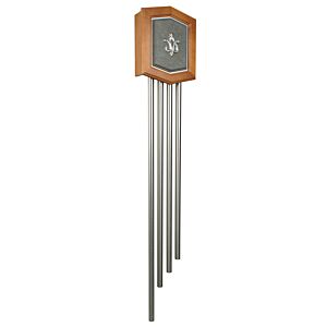 Westminster Chime-With Long Tubes 4 Tube Long Decorative in Pewter