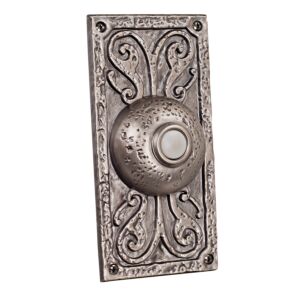 Craftmade Teiber Lighted Push Button Door Bell in Antique Pewter