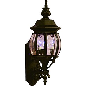 Artcraft Classico 3-Light Outdoor Wall Light in Rust