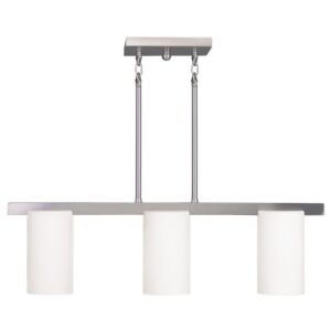 Astoria 3-Light Chandelier in Brushed Nickel