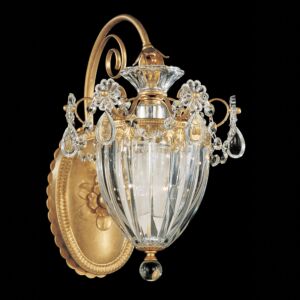 Bagatelle 1-Light Wall Sconce in Heirloom Gold