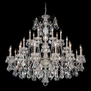 Century 28-Light 2Chandelier in Black Pearl