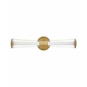 Hinkley Elin Bathroom Vanity Light In Lacquered Brass