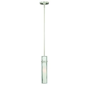 Vilo 1-Light Mini Pendant in Satin Nickel