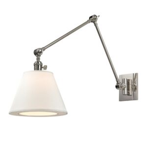 One Light Swing Arm Wall Sconce by Hudson Valley